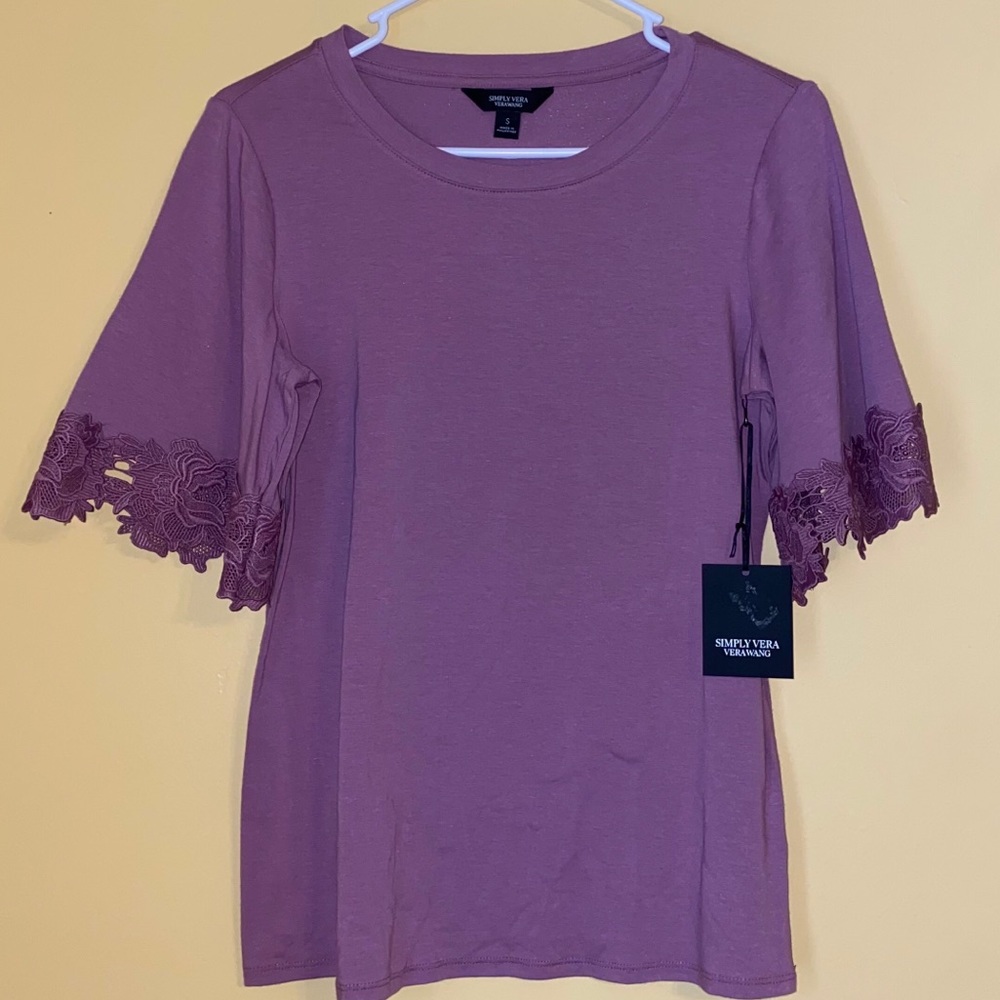 Awesome Blouse with Lace Detailed Sleeves